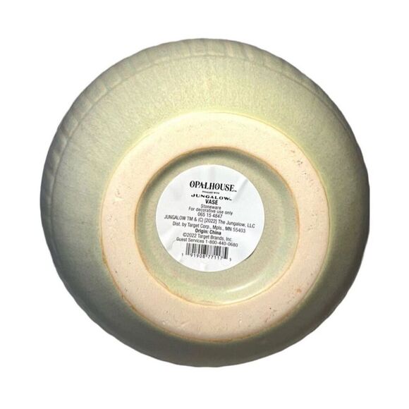 Opalhouse designed with Jungalow- Teal Embossed Vase - Picture 2 of 2